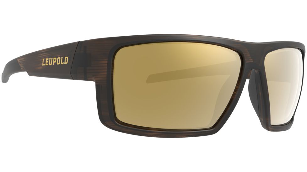 Leupold Switchback Mens Sunglasses, Matte Tortoise Frame, Square Bronze Mirror Lens, Polarized, Regular-Wide, 179091