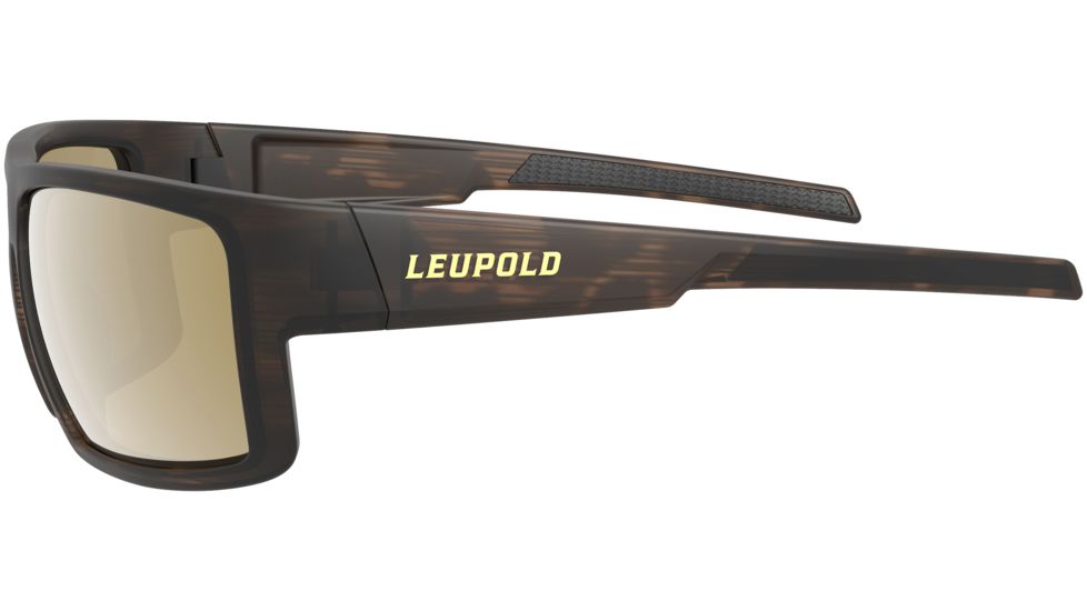 Leupold Switchback Mens Sunglasses, Matte Tortoise Frame, Square Bronze Mirror Lens, Polarized, Regular-Wide, 179091