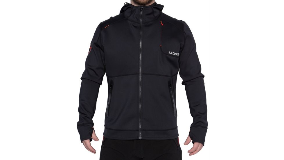 Level 6 Jericho Neoprene Hoody - Men's-Black-Medium