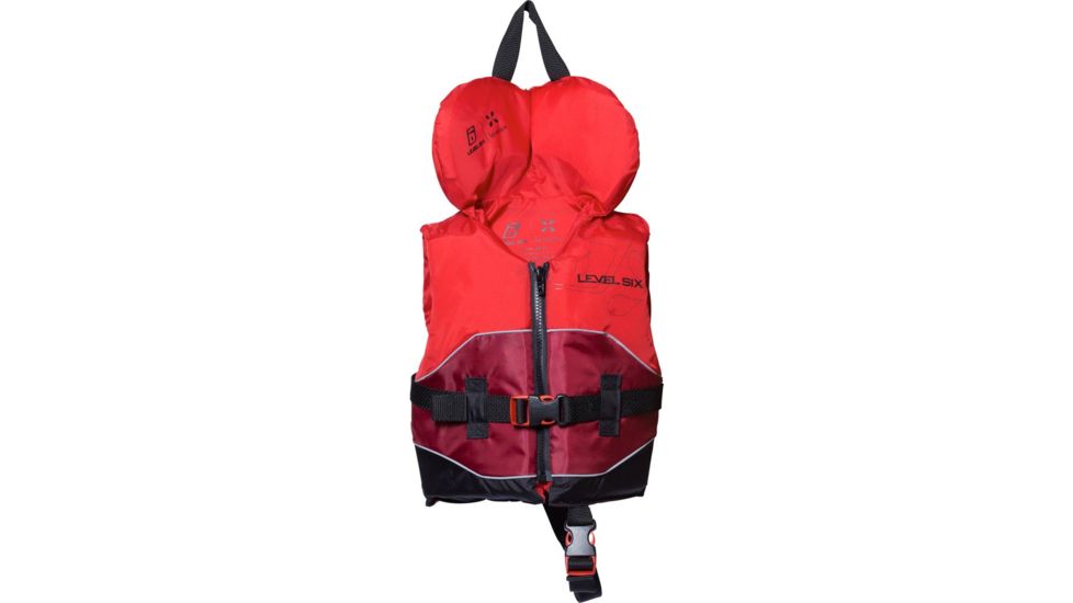 Level Six Kid's Stingray PFD-Red-Infant