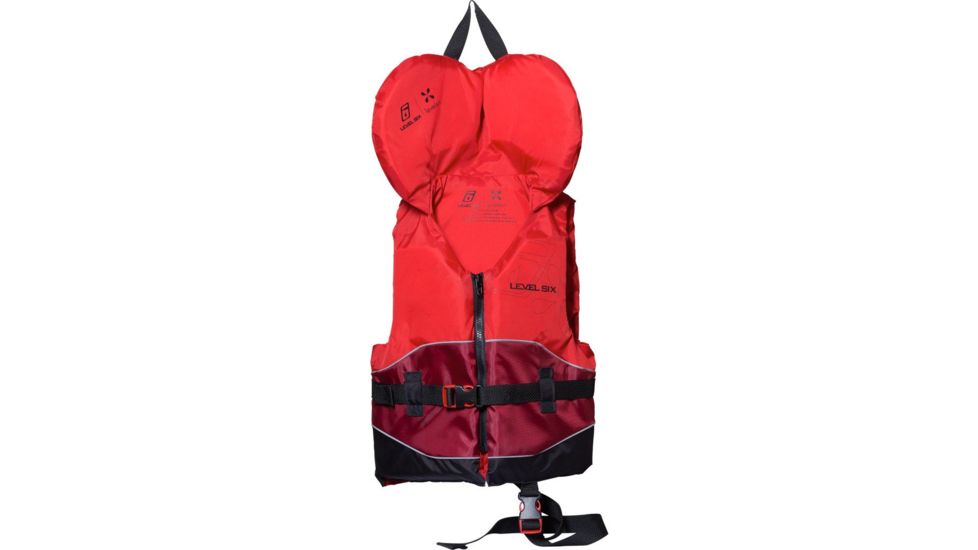 Level Six Kid's Stingray PFD-Red-Youth