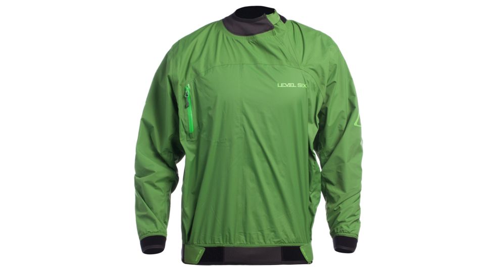 Level Six Mens Baffin 2.5 Layer Long Sleeve Semi Dry Top, Leaf, 2XL, GMT-BAFF-LE-XXL