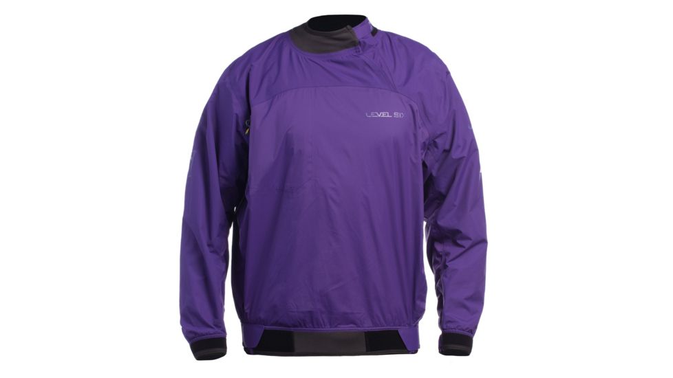 Level Six Mens Baffin 2.5 Layer Long Sleeve Semi Dry Top, Violet Indigo, Extra Small, GMT-BAFF-VI-XS