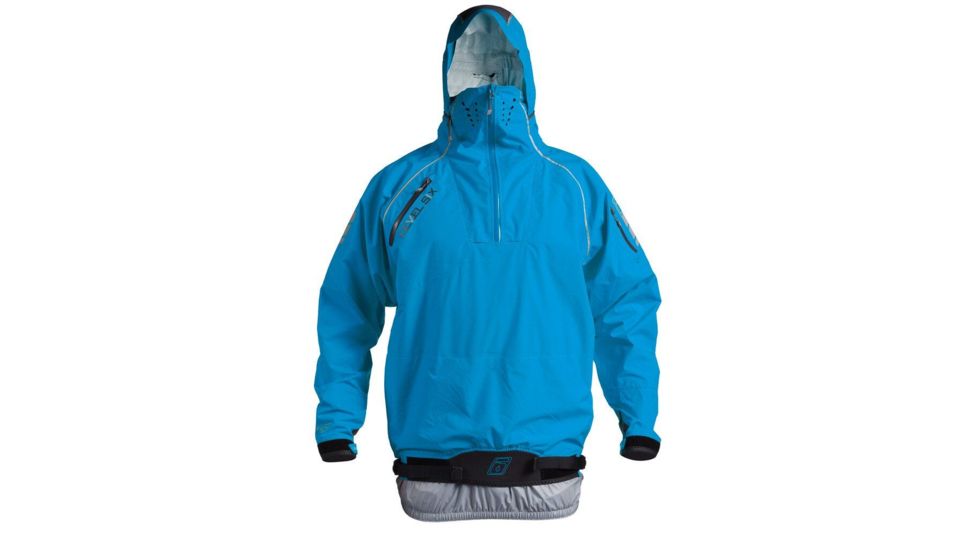Level Six Mens Chilko 2.5 Layer Long Sleeve Jacket W/Hood, Steel Blue, 2XL, GMT-CHIL-ST-XXL