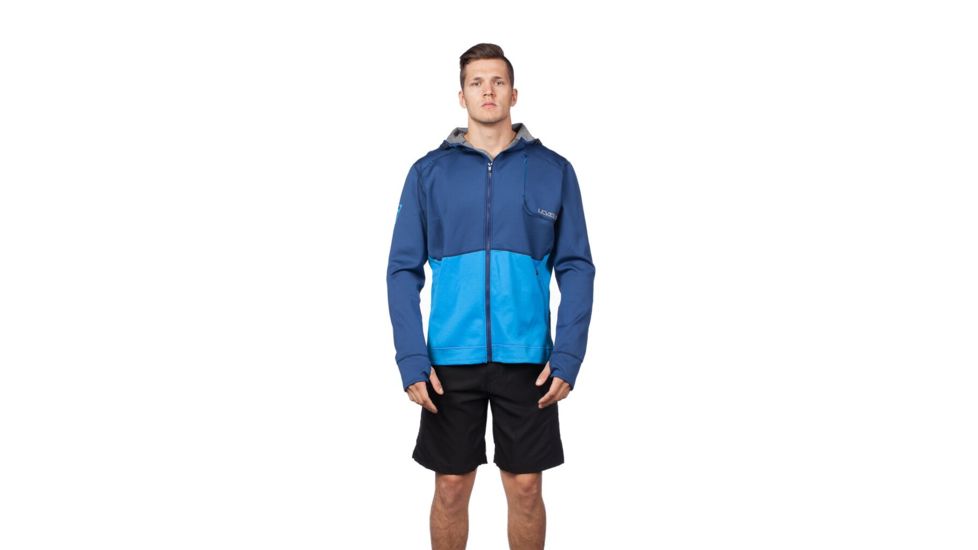 Level Six Mens Jericho Neoprene SUP Hoody, Blue, Small, GMT-HOJE-LA-S
