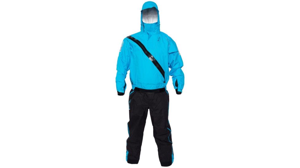 Level Six Mens Orion 2.5 Layer Immerison Suit, Steel Blue/Midnight Black, 2XL, GMT-ORIO-ST-XXL