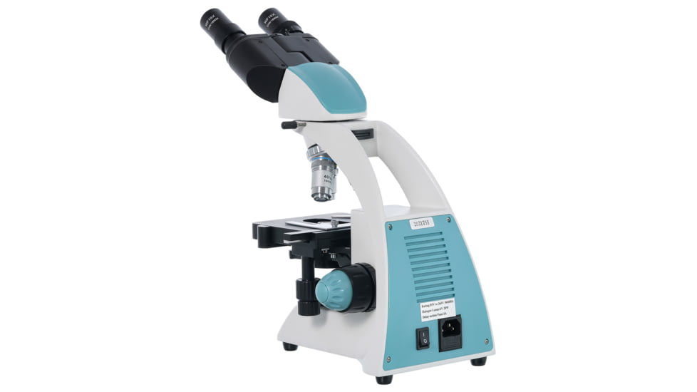 Levenhuk 40-1000x 500B Binocular Microscope, White, Middle, 75425