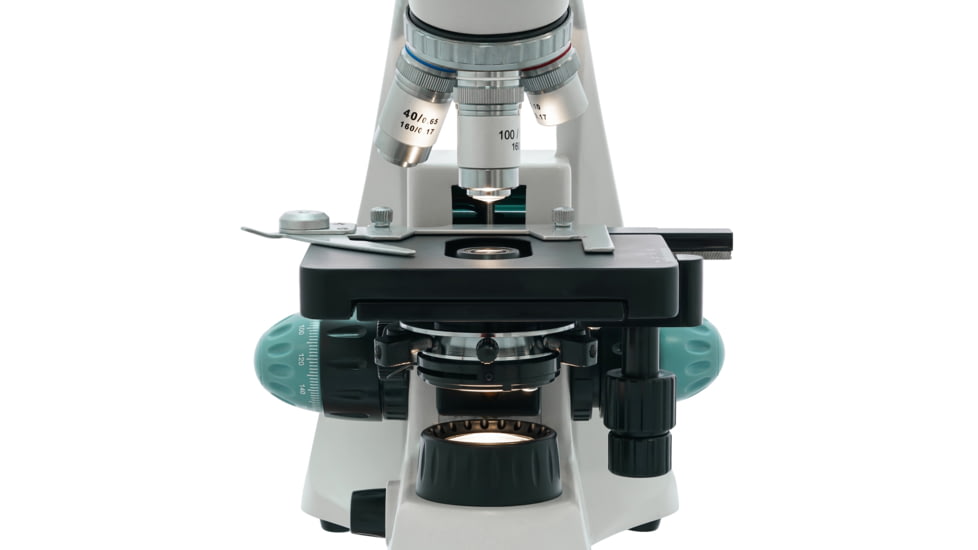 Levenhuk 40-1000x 500B Binocular Microscope, White, Middle, 75425