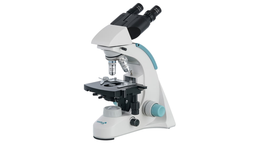 Levenhuk 40-1000x 900B Binocular Microscope, White, Middle, 75429
