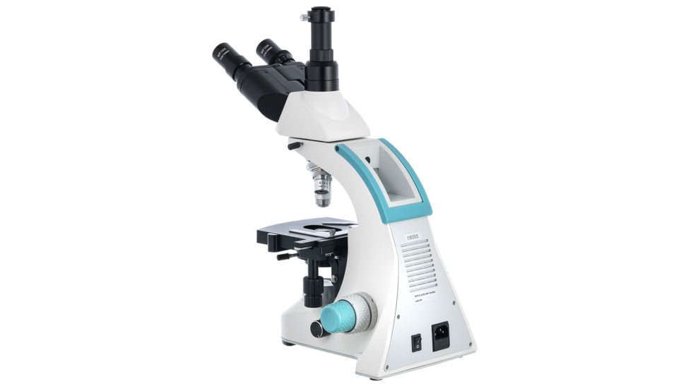 Levenhuk 40-1000x 900T Trinocular Microscope, White, Middle, 75430