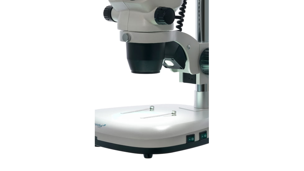 Levenhuk 7-45x ZOOM 1T Trinocular Microscope, White, Middle, 76057