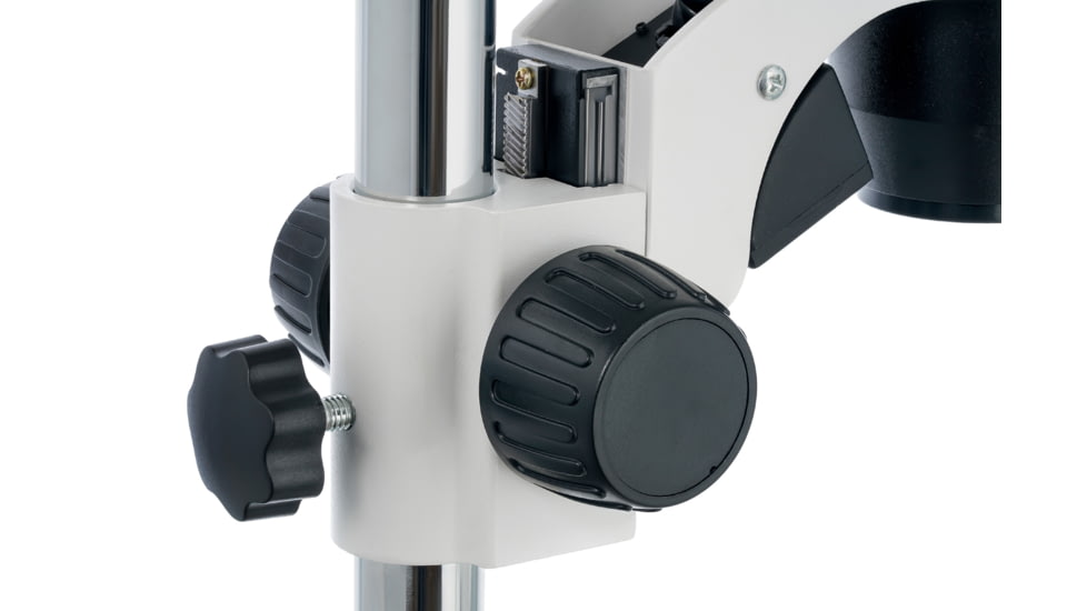 Levenhuk 7-45x ZOOM 1T Trinocular Microscope, White, Middle, 76057