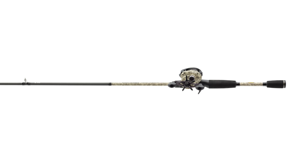 Lews American Hero Camo Baitcast Combo, 6 ft 10 in, Medium Heavy, Fast, 7.1:1, Left, 1 Piece, AHC1SHL610MH