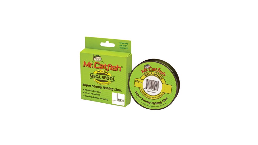 Lew's Mr. Crappie Monofilament Fishing Line, 4lb-Test, Mega Spool, 2000-Yards, Camo, MC4CM