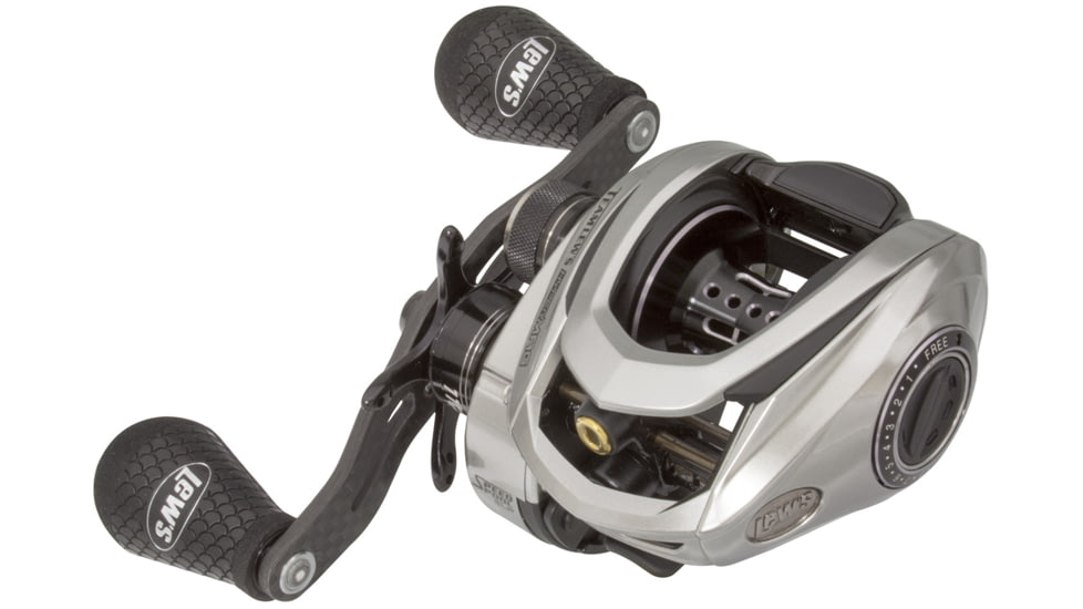 Lew's Team Lew's HyperMag SLP Baitcast Reel, 7.5:1, 10+1, Right, TLH1XH
