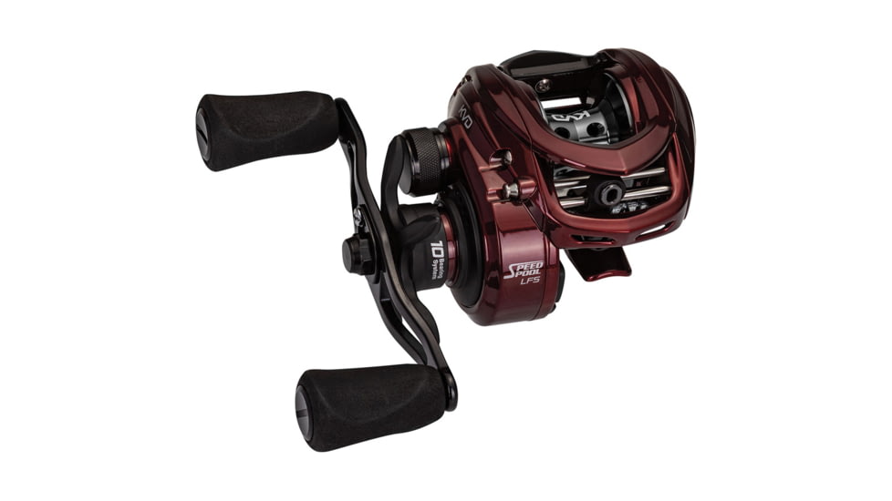 Lew's LFS Spinning Rod, 6ft 6in, 1-PC Rod w/ Medium-Light  and Fast, LFS-X3 Blank, Cork Split-Grip, Fuji Concept O Guides, Comfort Plus Reel Seat, Blue/Black, LFS66MLFS