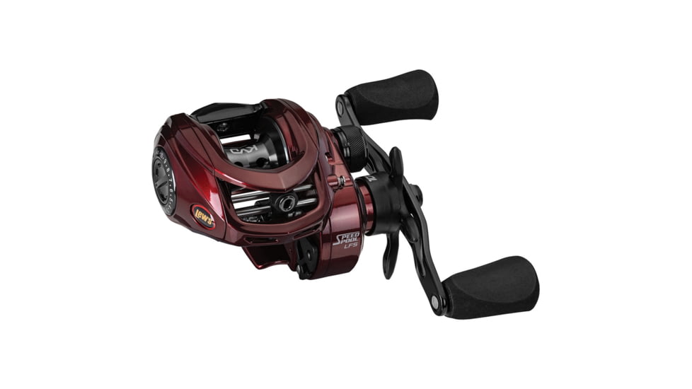 Lew's MACH 1 Spinning Rod, 6ft 6in, 2-PC IM7 Graphite Rod w/ Medium-Light  and Fast, Winn Dri-Tac Split-Grip, Graphite Skeletal Reel Seat, White/Black/Green, M166MLS-2