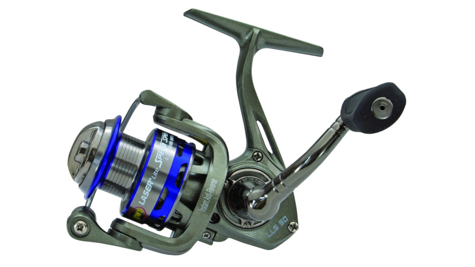 Lew's Laser Lite Spinning Reel, 50, 5:01, 6+1, Ambidextrous, LLS50