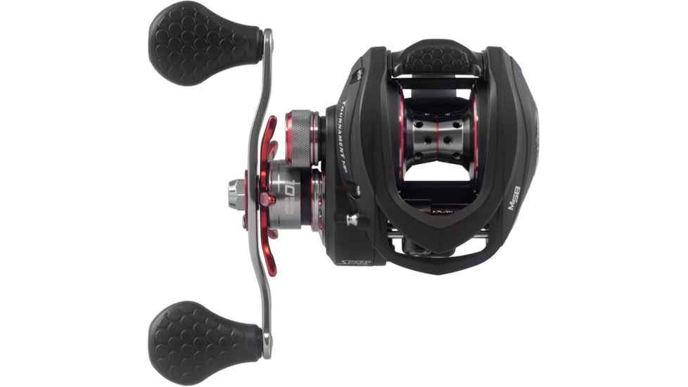 Lew's MACH 1 Spinning Rod, 7ft, 2-PC IM7 Graphite Rod w/ Medium  and Fast, Winn Dri-Tac Split-Grip, Graphite Skeletal Reel Seat, White/Black/Green, M170MS-2