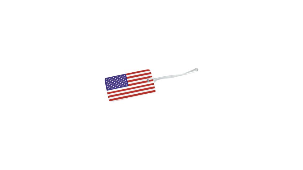 Lewis N Clark American Flag Tag ID24