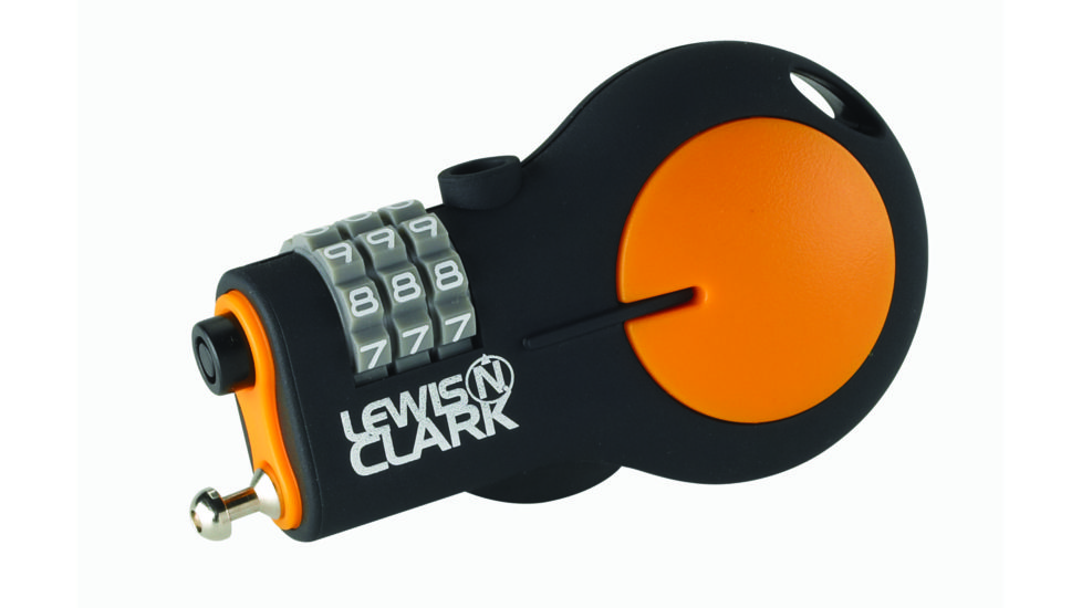 Lewis N Clark Retractable Cable Lock LOC88