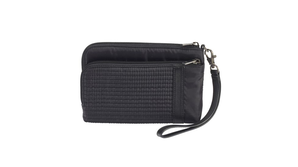 Lewis N Clark RFID-Blocking Phone Wallet, Black, 7091BLK