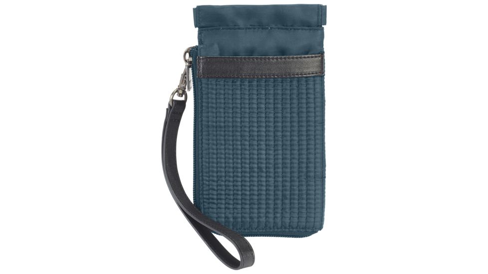 Lewis N Clark RFID-Blocking Squeeze Wristlet, Teal, 7080TEA