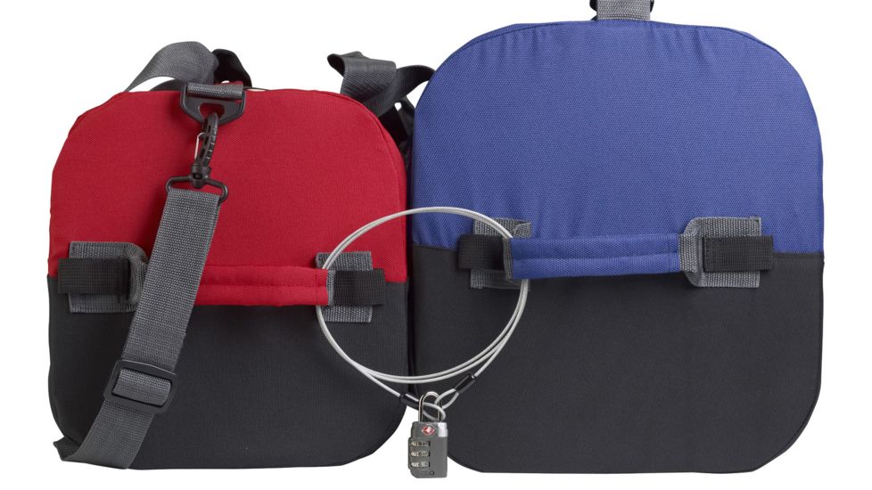 Lewis N Clark Travel Sentry Combo Lock with Cable, Black TSA83