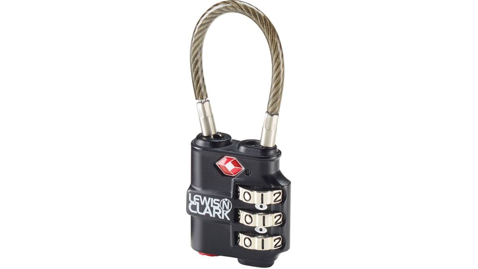 Lewis N Clark Travel Sentry Heavy Duty Lock TSA100