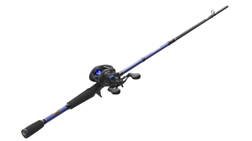 Lews American Hero Baitcast Combo, 6 ft 10 in, Medium Heavy, Fast, 7.1:1, Right, 1 Piece, AH1SH610MH