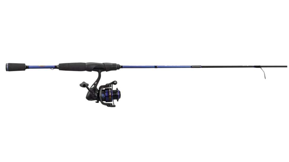 Lews American Hero 200 Spinning Combo, 6 ft, Medium, Fast, 6.2:1, Ambidextrous, 2 Pieces, AH2060M-2