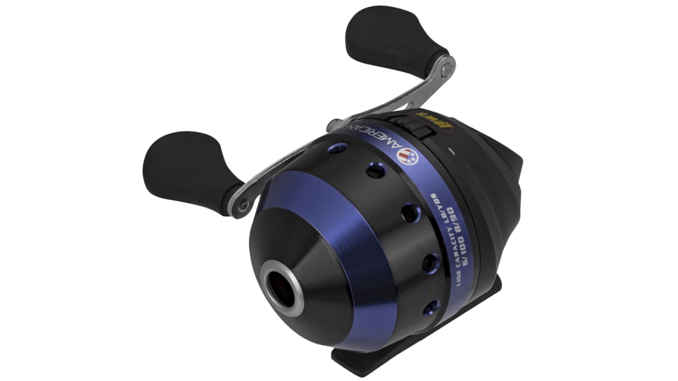 Lew's American Hero Spincast Reel, Metal, 3.4:1, Right, Clam, AHBC2C