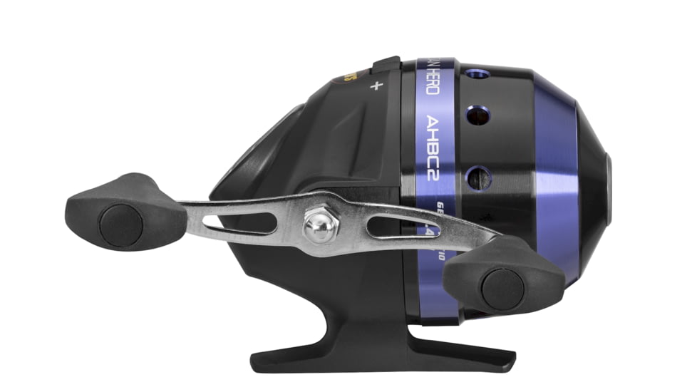 Lew's American Hero Spincast Reel, Metal, 3.4:1, Right, Clam, AHBC2C