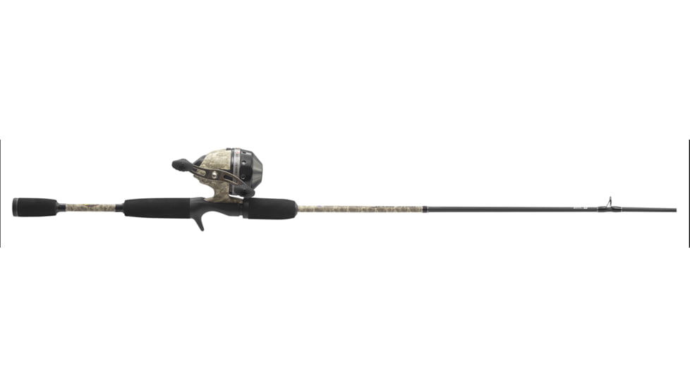 Lews American Hero Camo Spincast Combo, 6 ft, Medium, Right, 2 Pieces, AHCM2060M-2