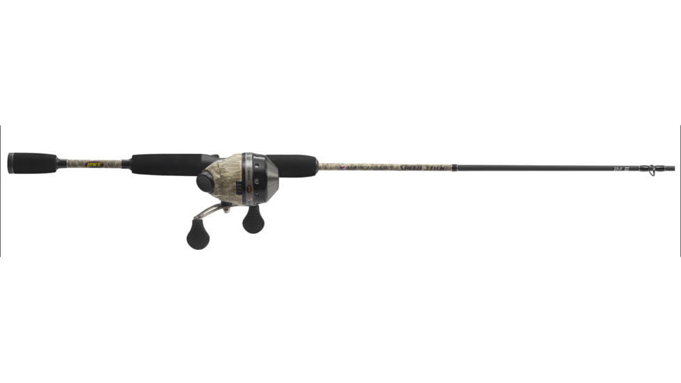 Lews American Hero Camo Spincast Combo, 6 ft, Medium, Right, 2 Pieces, AHCM2060M-2