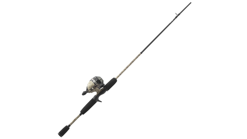Lews American Hero Camo Spincast Combo, 6 ft, Medium, Right, 2 Pieces, AHCM2060M-2