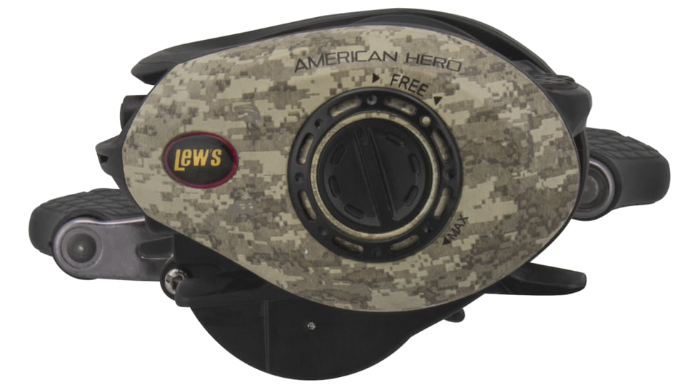 Lew's American Hero Baitcast Reel, 7.1:1, 5+1, Right, AHC1SH