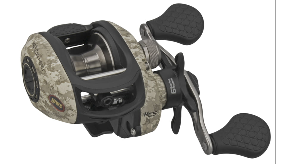 Lew's American Hero Baitcast Reel, 7.1:1, 5+1, Left, AHC1SHL