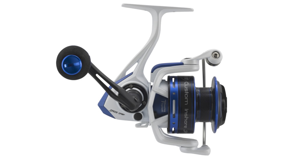 Lew's Custom Inshore Speed Spinning Reel, 4000, 6.21, 6+1, Ambidextrous, CI400