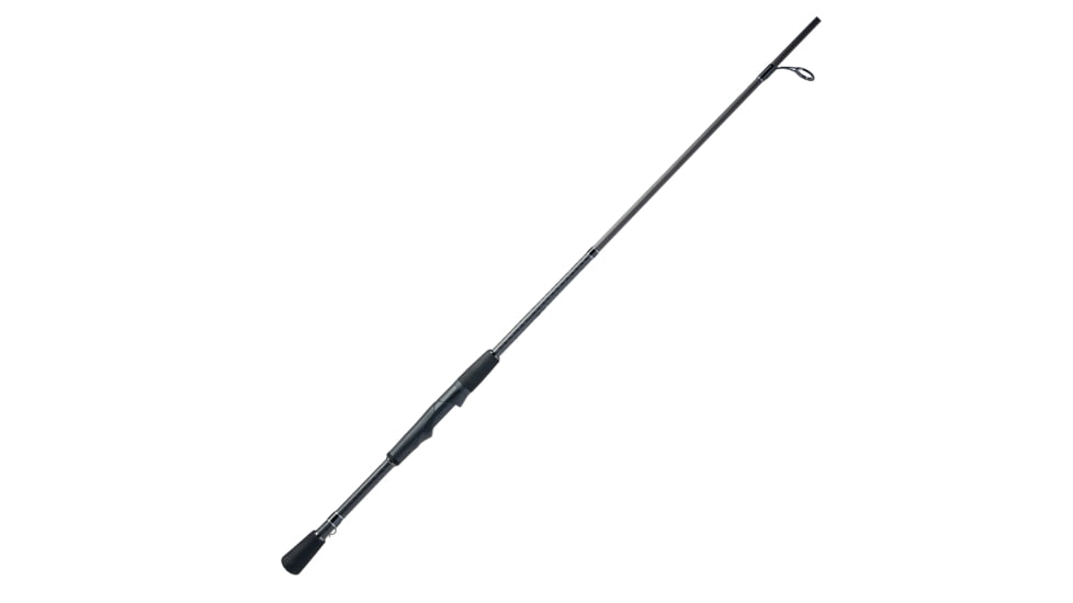 Lew’s Custom Lite Spinning Rod, 6ft 9in 1-PC HM85 Graphite Rod, Medium-Light, Extra-Fast, Stainless Steel Guides w/ Titanium Oxide Inserts, Split-Grip Handle, Black, CLDSS