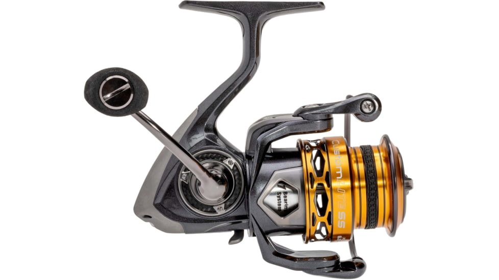 Lew’s Custom Lite 200 SS Spinning Reel, SZ 200 Reel, 10+1 Bearings, 6.2-1 Ratio, Tanso Tech Frame, Shallow Spool, Aluminum Speed Gears, Hybrid Carbon Drag, Reversible Retrieve, Gray, CLSS200