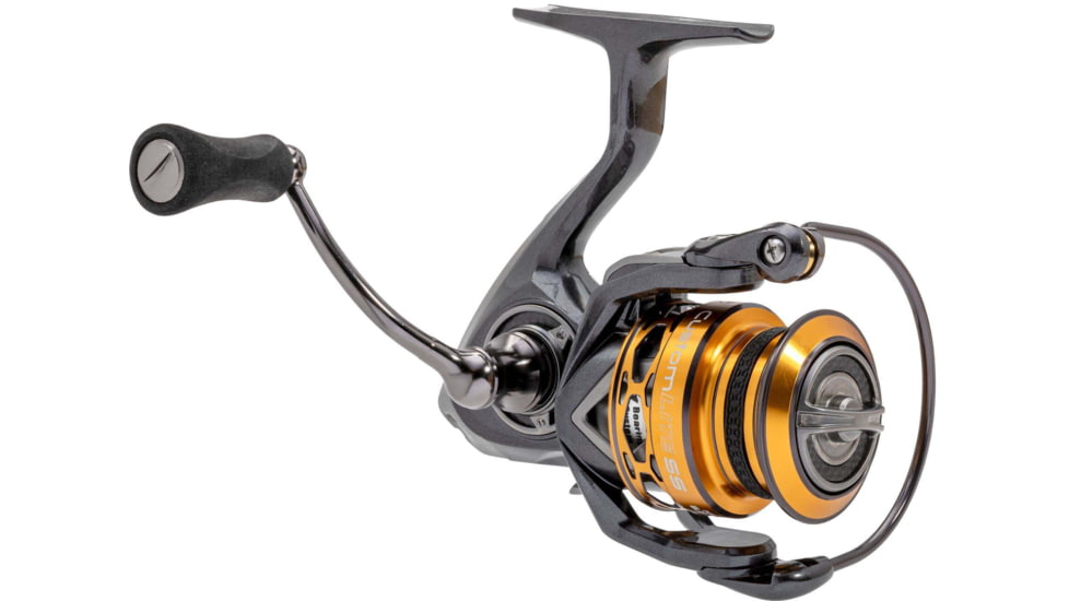 Lew’s Custom Lite 200 SS Spinning Reel, SZ 200 Reel, 10+1 Bearings, 6.2-1 Ratio, Tanso Tech Frame, Shallow Spool, Aluminum Speed Gears, Hybrid Carbon Drag, Reversible Retrieve, Gray, CLSS200