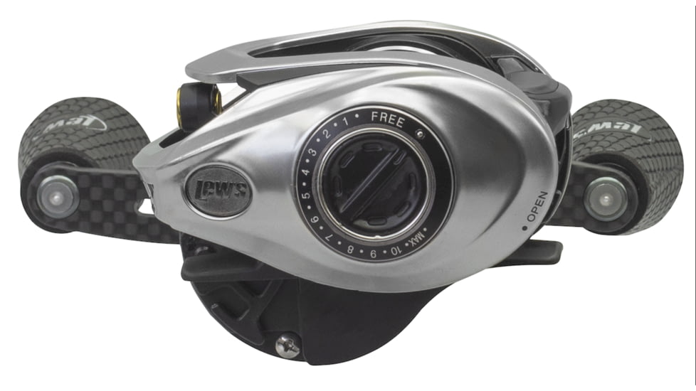 Lew's Team Lew's HyperMag SLP Baitcast Reel, 7.5:1, 10+1, Right, TLH1XH