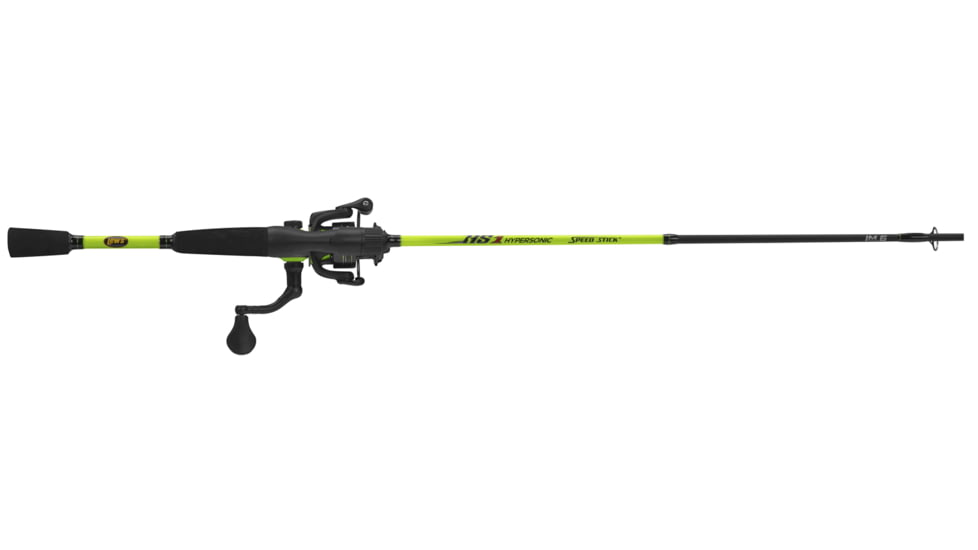 Lews Hypersonic 20 Speed Spinning Combo, 6 ft, Medium, Fast, 5.1:1, Ambidextrous, 2 Pieces, HS2060L-2