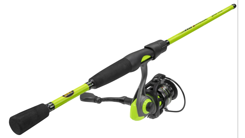 Lews Hypersonic 20 Speed Spinning Combo, 6 ft, Medium, Fast, 5.1:1, Ambidextrous, 2 Pieces, HS2060L-2
