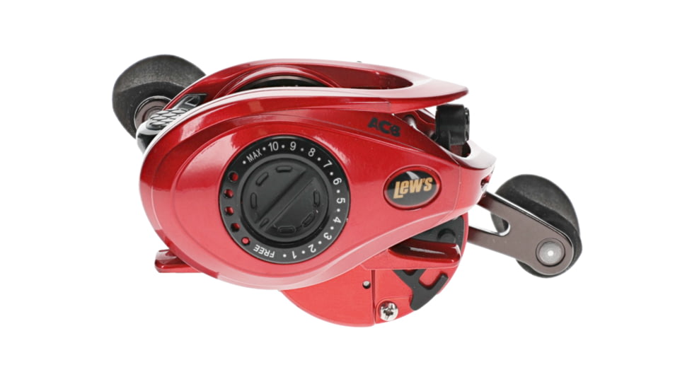 Lew’s HyperSpeed LFS Baitcast Reel, LH Retrieve, 9.5-1 Ratio, 9+1 Bearings, HS1-9.5L