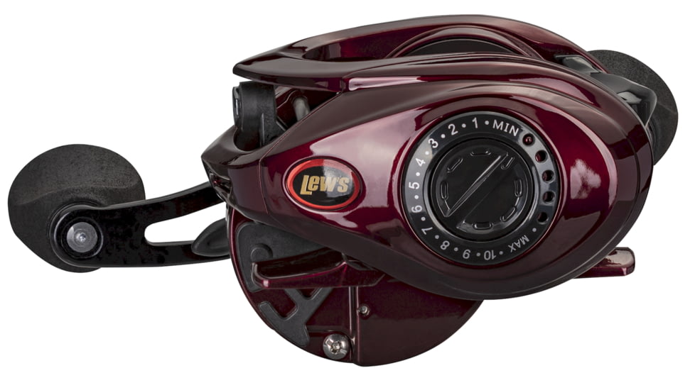 Lew's MACH 1 Casting Rod, 7ft 3in, 1-PC IM7 Graphite Rod w/ Heavy  and Fast, Winn Dri-Tac Split-Grip, Graphite Skeletal Reel Seat, White/Black/Green, M1SJR