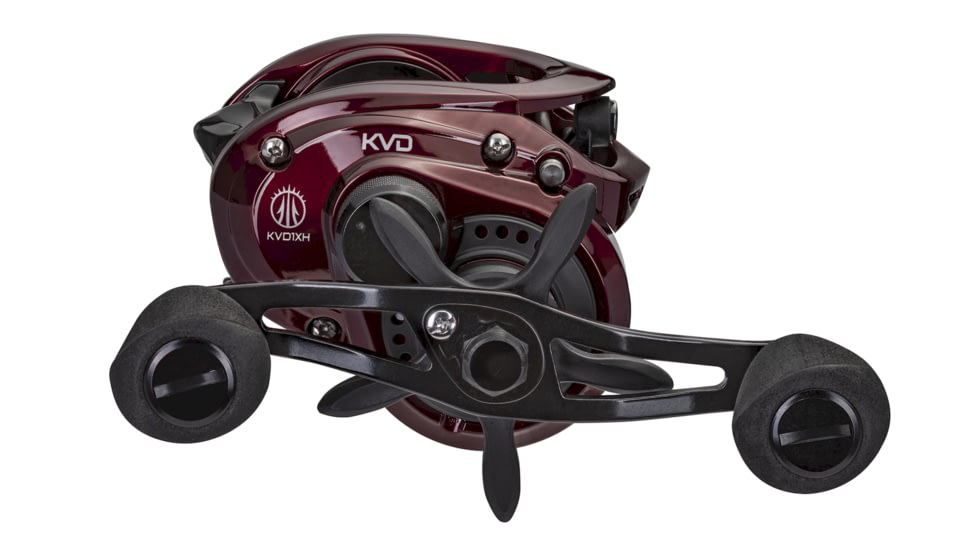 Lew's MACH 1 Casting Rod, 7ft 3in, 1-PC IM7 Graphite Rod w/ Heavy  and Fast, Winn Dri-Tac Split-Grip, Graphite Skeletal Reel Seat, White/Black/Green, M1SJR