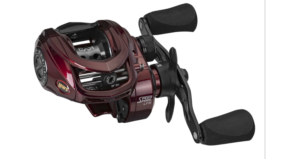 Lew’s KVD Baitcast Reel, LH Retrieve, 8.3-1 Ratio, 9+1 Bearings, KVD1XHL