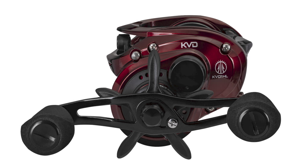 Lew’s KVD Baitcast Reel, LH Retrieve, 8.3-1 Ratio, 9+1 Bearings, KVD1XHL